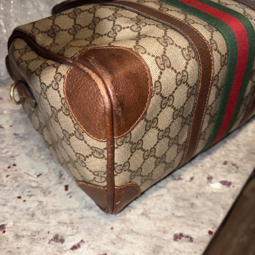 PRICE DROP!!! GUCCI GG Monogram Boston Bag (Vintage) - Picture 5 of 13